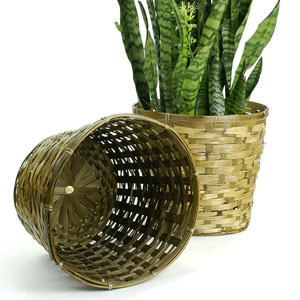 Rattan POT COVER  for 10" Pot (12" Round)