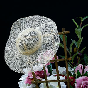 7"  Sinamay Hat