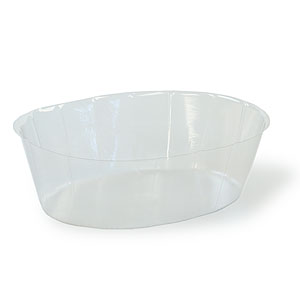 Browse Oval Wastebasket Liners in White / Hoffmaster