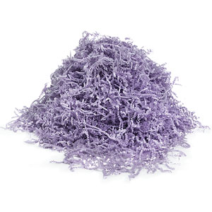 10 lbs. Crinkle Cut Paper Shred - Lilac