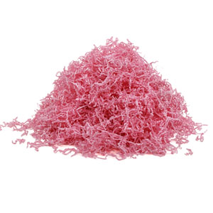 10 lbs. Crinkle Cut Paper Shred - Light Pink