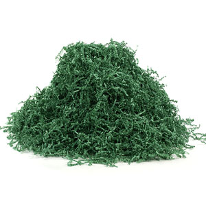 10 lbs. Crinkle Cut Paper Shred - Green