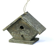 Wooden Bird House Small