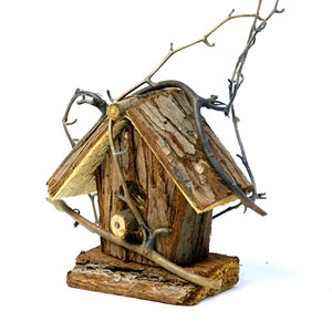 Bark Bird House