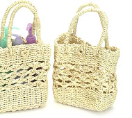 Natural Twine Purse