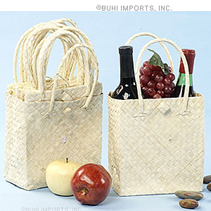 7x8  Palm Leaf Tote Bag