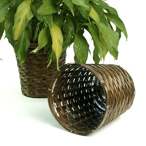 Rattan Pot Cover for 8" Pot