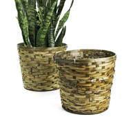 Rattan POT COVER  for 10" Pot (12" Round)