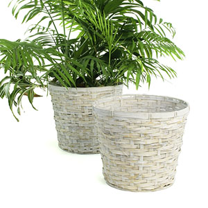 Rattan Pot Cover for 10" Pot (12" Round)