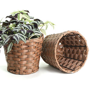 Woven Nylon Pot Cover for 6" pot