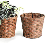 Woven Nylon Pot Cover for 6" pot