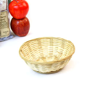 8" Bamboo Thin Bowl.