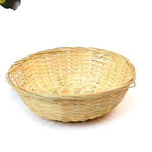 11.5" Bamboo Bowl natural