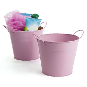 6.5 Tin Pot Light Pink