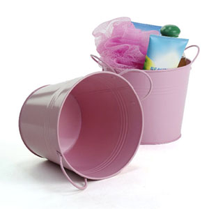 6.5 Tin Pot Light Pink