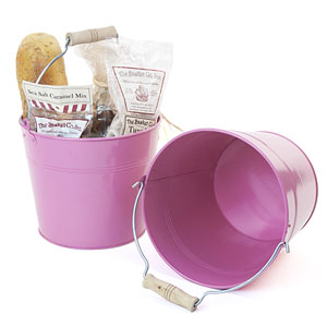 8.5" Pail Light Pink