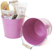 8.5" Pail Light Pink