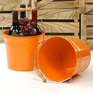 8.5" Pail Orange