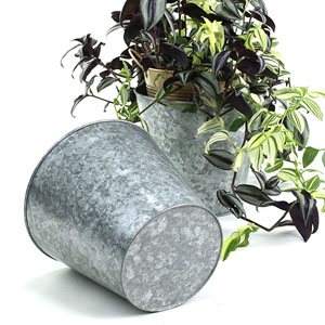 Galvanized Tin Pot Cover