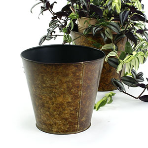 Aged Copper Tin Pot Cover