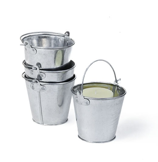 Small bucket galvanized