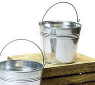 7" Galvanized Pail