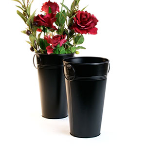 French  Market Bucket Black