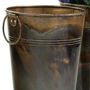 French Bucket Burnt Copper Finish