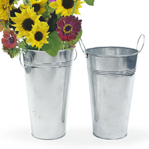 French Bucket Galvanized