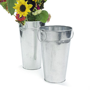 French Bucket Galvanized