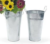 French Bucket Galvanized