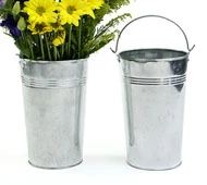 French Bucket Galvanized