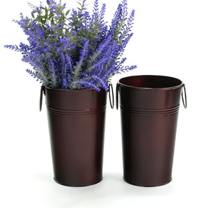 5.5" French Bucket Burgundy