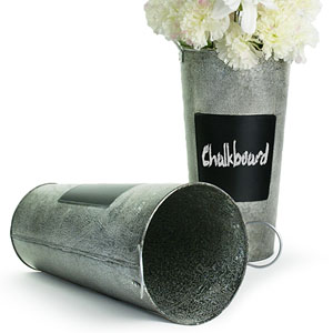 French Bucket Vintage with Chalk Board