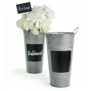 French Bucket Vintage with Chalk Board