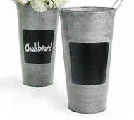 French Bucket Vintage with Chalk Board