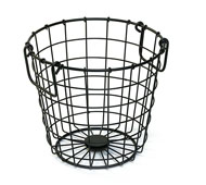 8" Round Wire Basket fold Handle