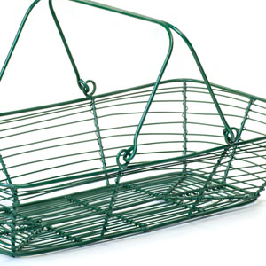 Wire Rectangle Market Basket