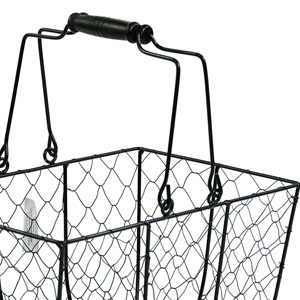 Chicken Wire Rectangular Shop Black 