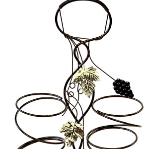 Metal/Wire Wine Holder Powder