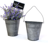 Vintage Wall Half Bucket