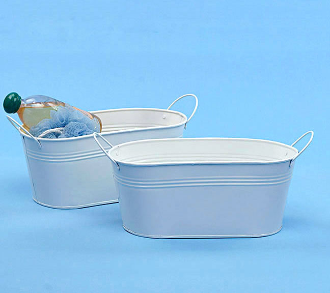 white oval tub